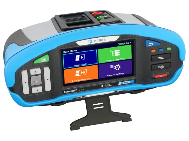 Verificador de instalaciones eléctricas Metrel MI 3155 EurotestXD