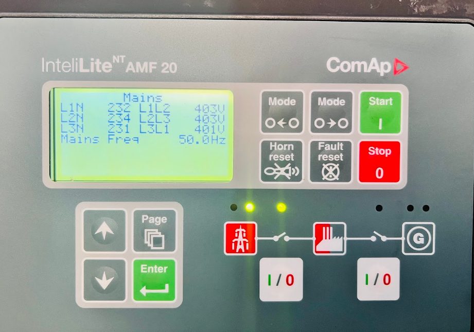 Controlador de un generador eléctrico